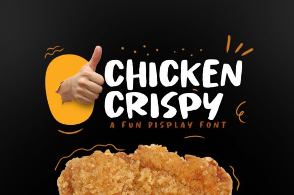 Chicken Crispy Font - Featured Image