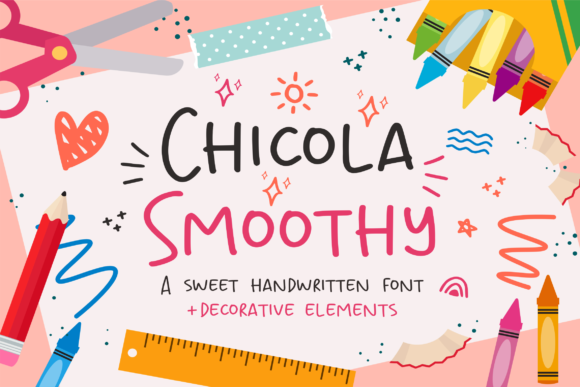 Chicola Smoothy Font - Featured Image