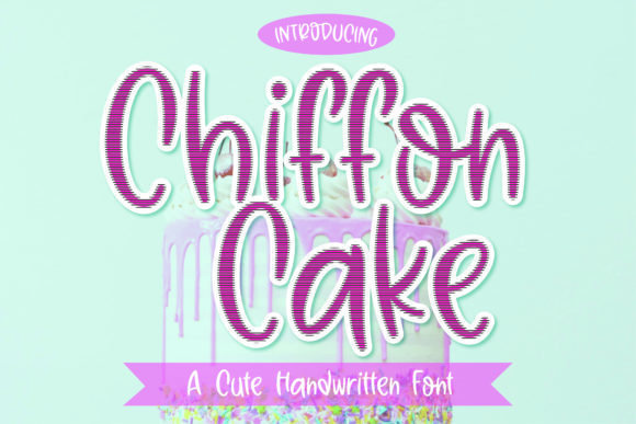 Chiffon Cake Font - Featured Image