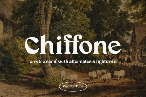 Chiffone Font - Featured Image