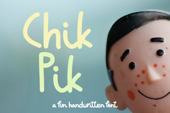 Chik Pik Font - Featured Image