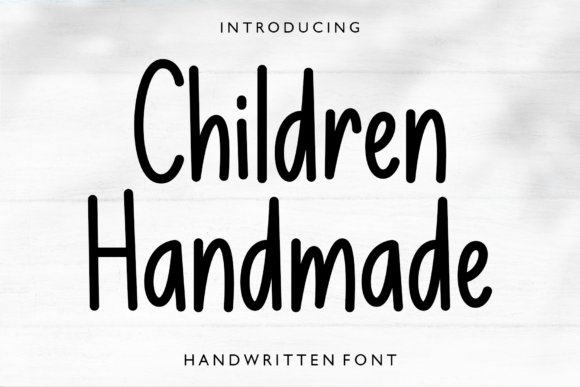 Children Handmade Font - Featured Image