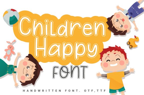 Children Happy Font - Featured Image