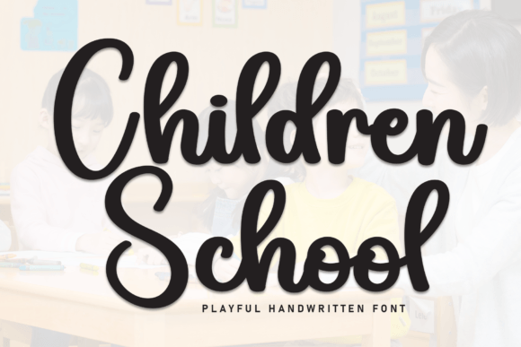 Children School Font Font - Featured Image