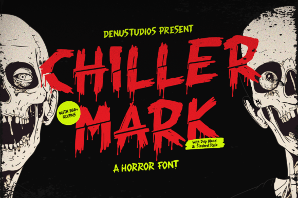 Chiller Mark Font - Featured Image