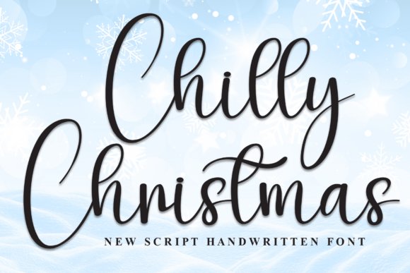 Chilly Christmas Font - Featured Image