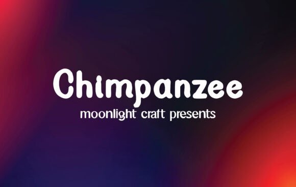Chimpanzee Font - Featured Image