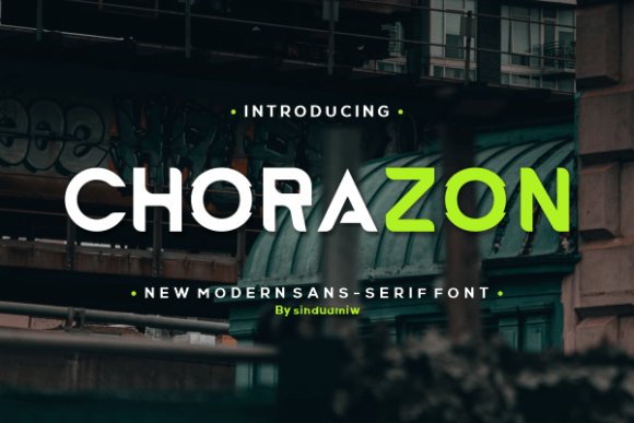 Chorazon Font - Featured Image