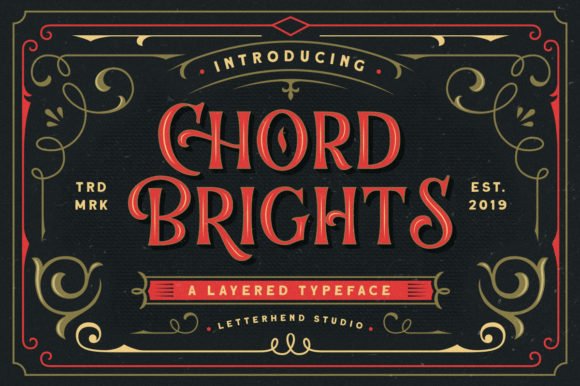 Chord Brights Font - Featured Image