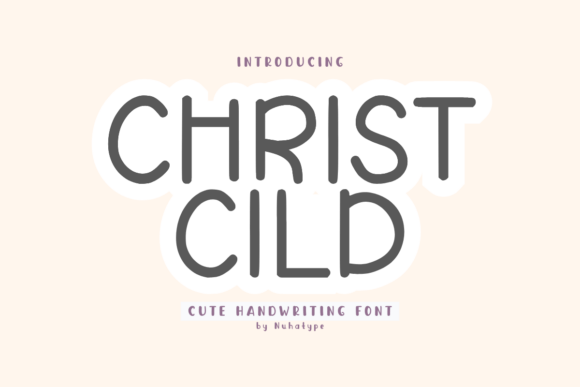 Christ Cild Font - Featured Image