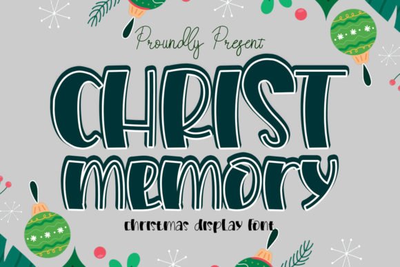 Christ Memory Font - Featured Image