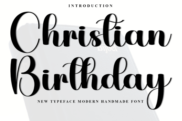 Christian Birthday Font - Featured Image
