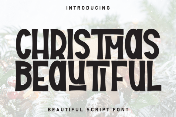 Christmas Beautiful Font - Featured Image