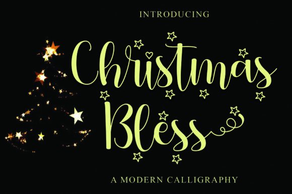 Christmas Bless Font - Featured Image