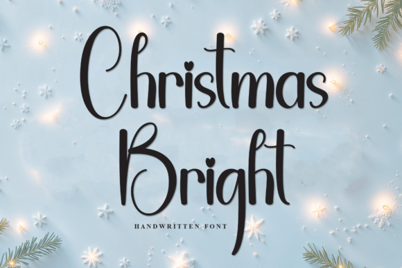 Christmas Bright Font - Featured Image