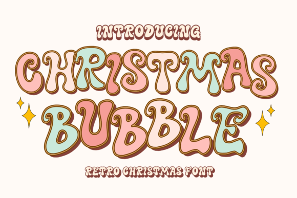 Christmas Bubble Font - Featured Image