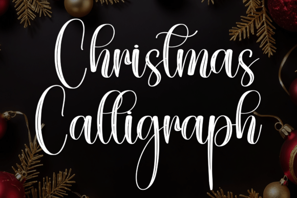 Christmas Calligraph Font - Featured Image