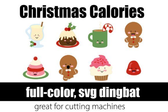 Christmas Calories Font - Featured Image