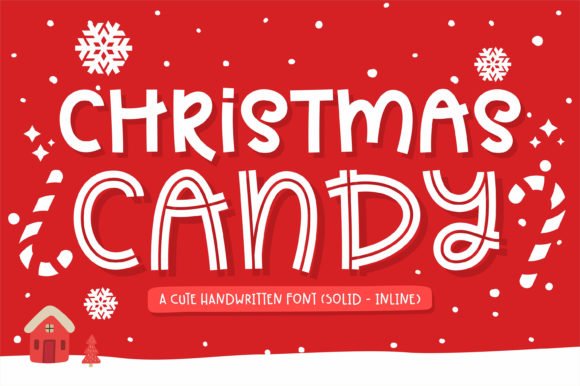 Christmas Candy Font - Featured Image