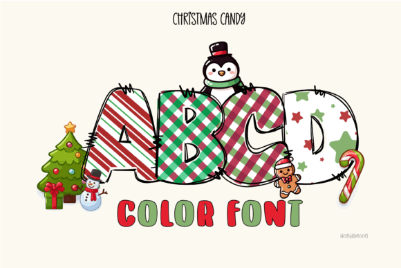 Christmas Candy Font - Featured Image