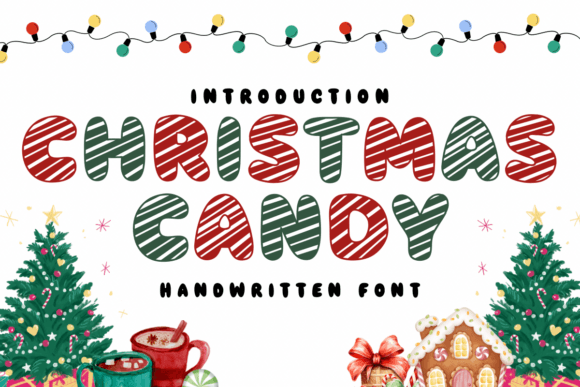 Christmas Candy Font - Featured Image
