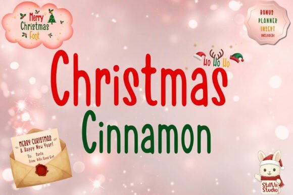 Christmas Cinnamon Font - Featured Image