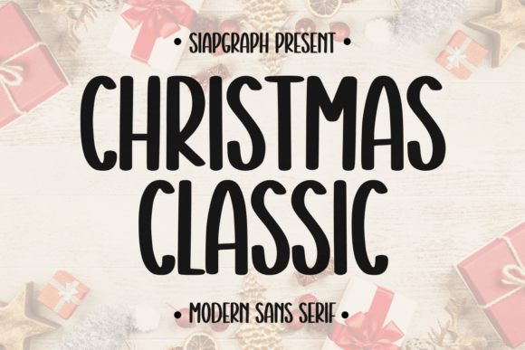 Christmas Classic Font - Featured Image