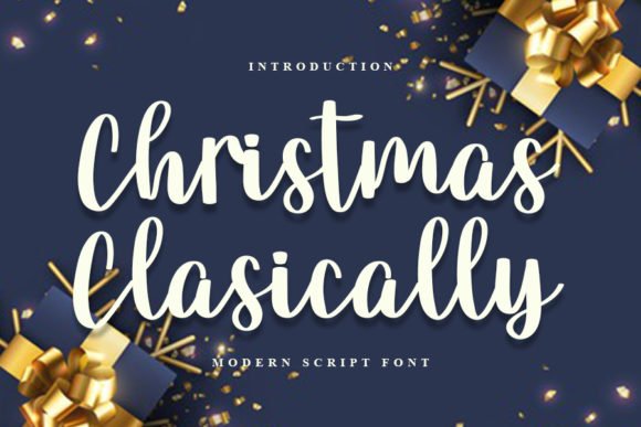 Christmas Classically Font - Featured Image