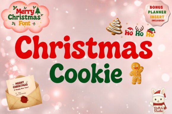 Christmas Cookie Font - Featured Image