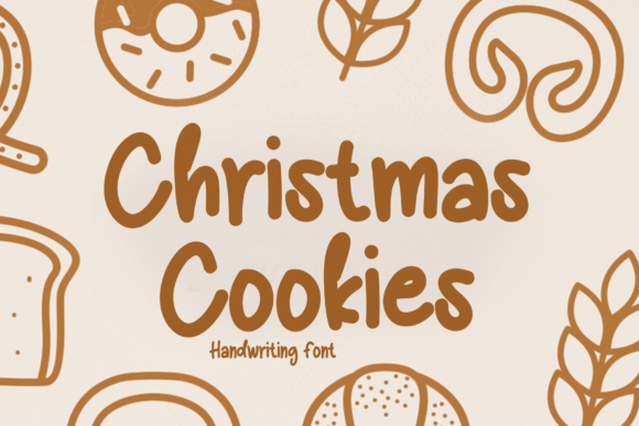 Christmas Cookies Font - Featured Image