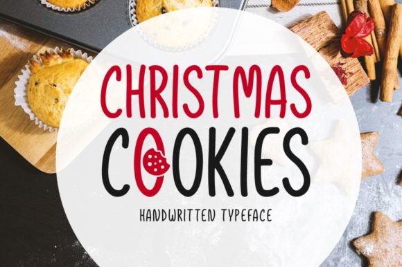 Christmas Cookies Font - Featured Image