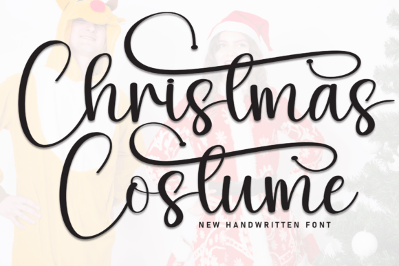 Christmas Costume Font - Featured Image