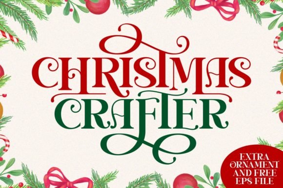 Christmas Crafter Font - Featured Image