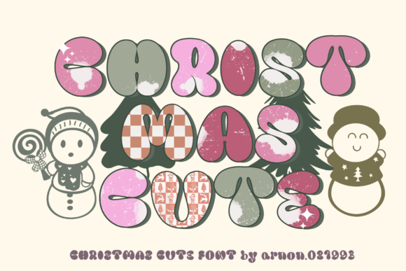 Christmas Cute Font - Featured Image