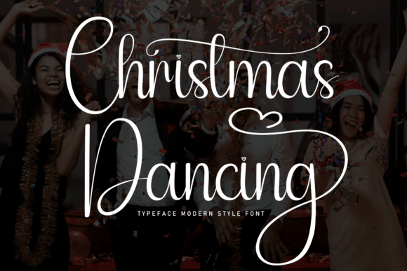 Christmas Dancing Font - Featured Image
