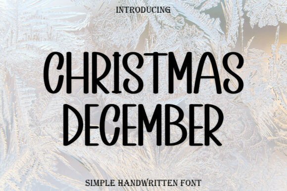 Christmas December Font - Featured Image