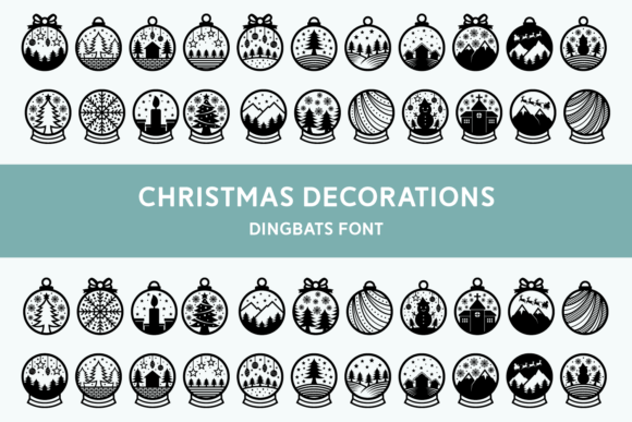Christmas Decorations Font - Featured Image
