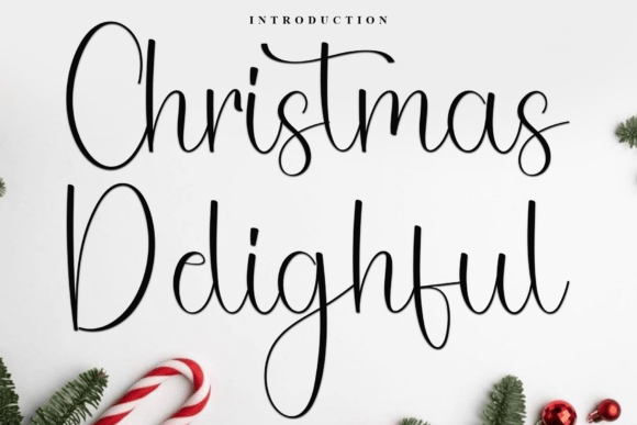 Christmas Delighful Font - Featured Image