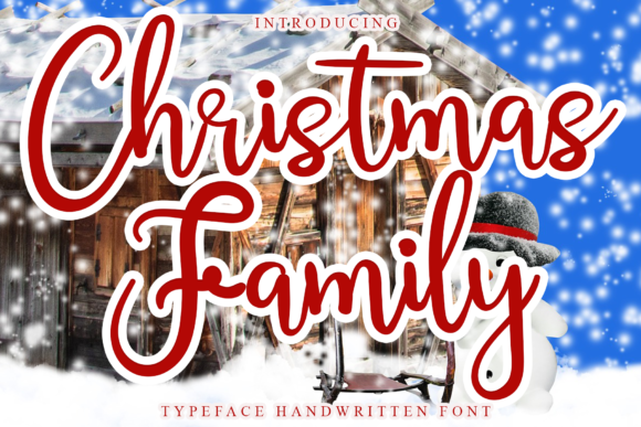 Christmas Family Font - Featured Image