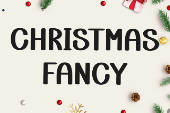 Christmas Fancy Font - Featured Image
