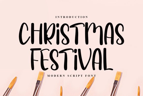 Christmas Festival Font - Featured Image