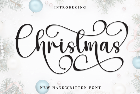 Christmas Font - Featured Image