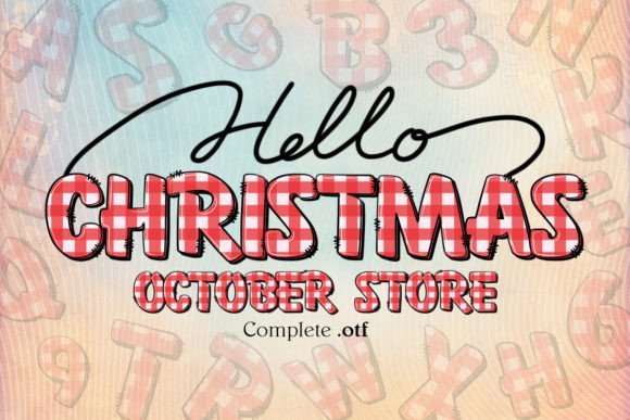Christmas Font - Featured Image