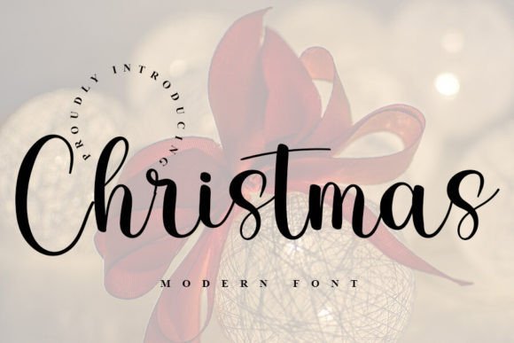 Christmas Font - Featured Image