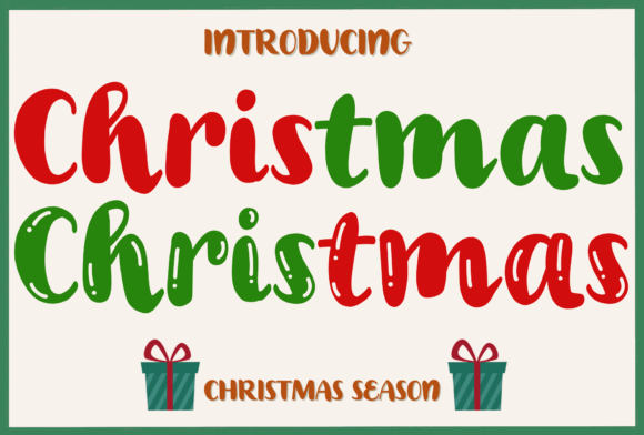 Christmas Font - Featured Image