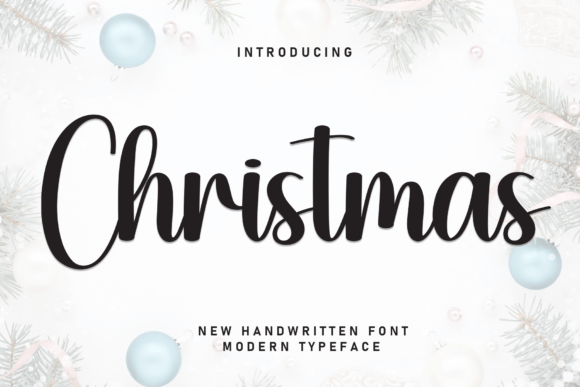 Christmas Font - Featured Image