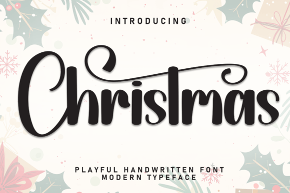 Christmas Font - Featured Image