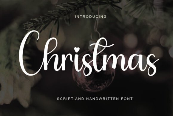 Christmas Font - Featured Image