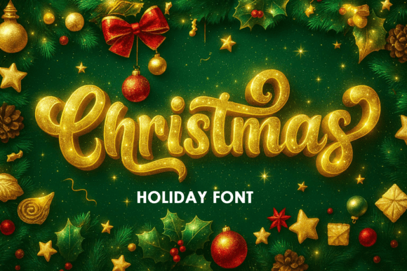 Christmas Font - Featured Image