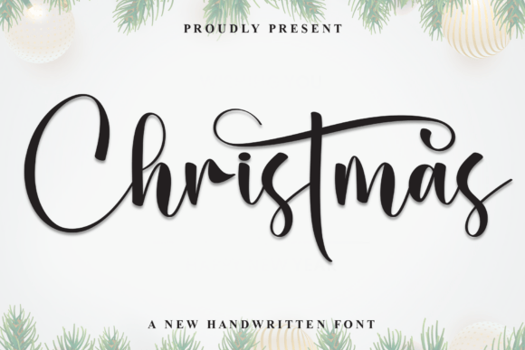 Christmas Font - Featured Image